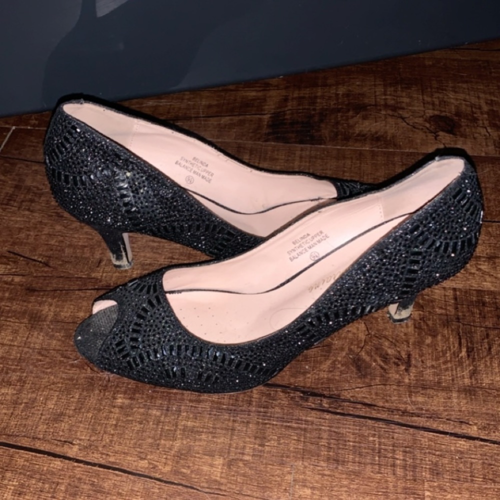 Glitter heels